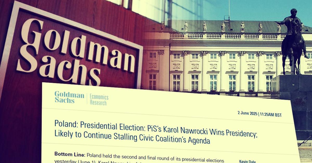 Goldman Sachs Karol Nawrocki 