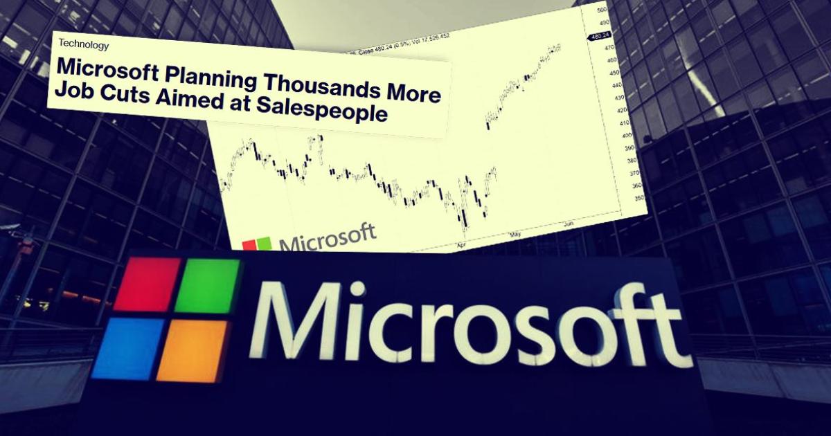 Microsoft AI zwolnienia pracowników