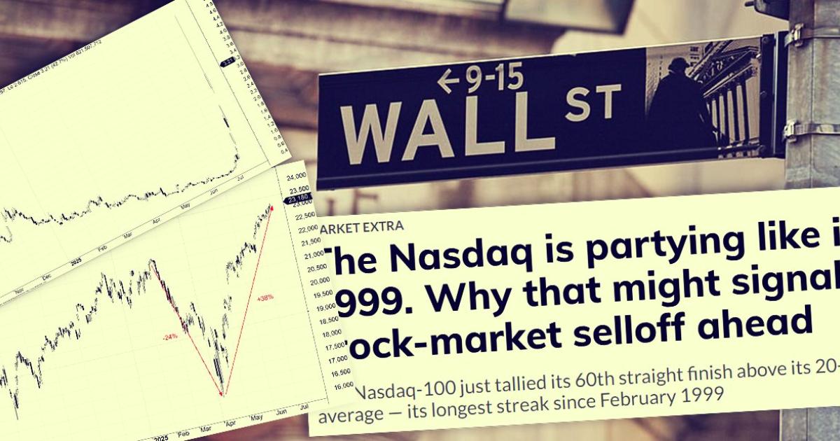 Amerykańska prasa bije na alarm, że Nasdaq przypomina gorączkę 1999 roku