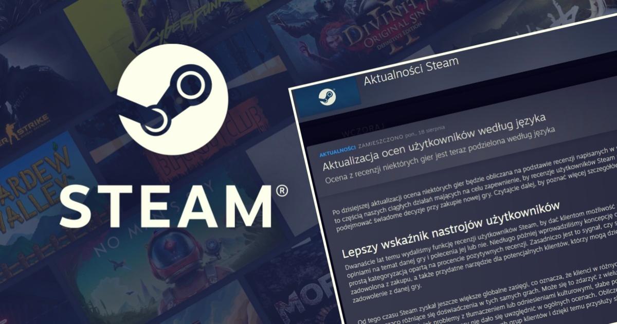 Steam zmiany