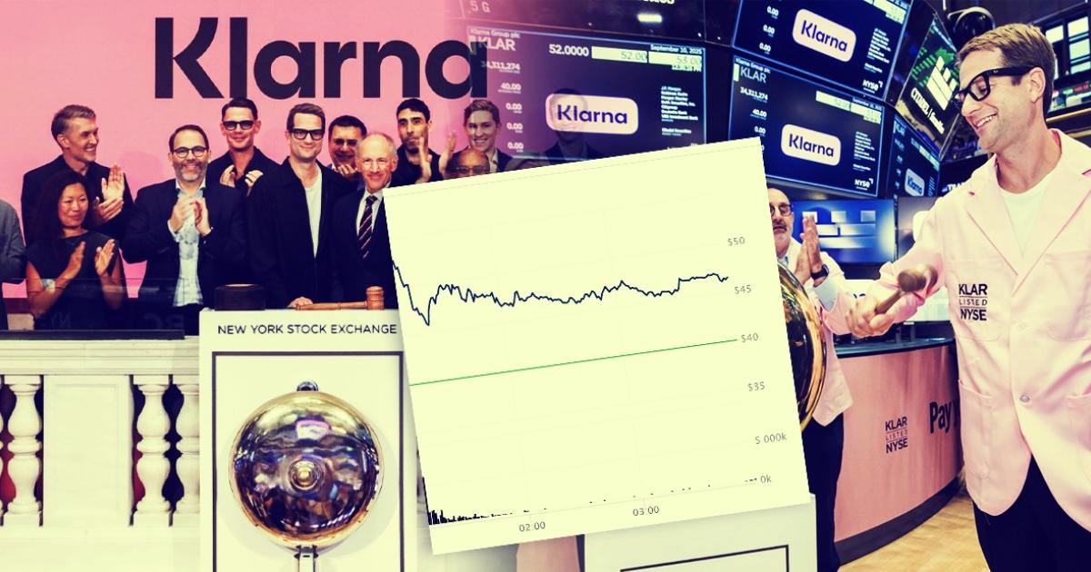 Debiut Klarny powyżej widełek - otwarcie 52 USD, rynek potwierdza popyt na Buy-Now-Pay-Later