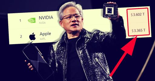 Nvidia najcenniejsza spółka