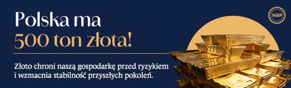 Polska ma 500 ton złota
